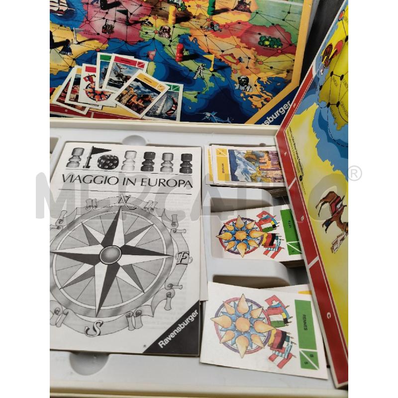 VIAGGIO IN EUROPA GIOCO IN SCATOLA | Mercatino dell'Usato Roma talenti 3