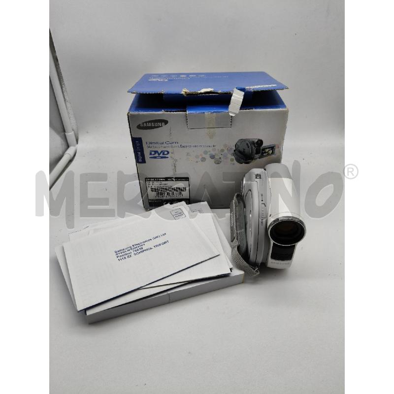 VIDEOCAMERA SAMSUNG VP-DC171WH CON SCAT FUNZIONANTE | Mercatino dell'Usato Roma talenti 1