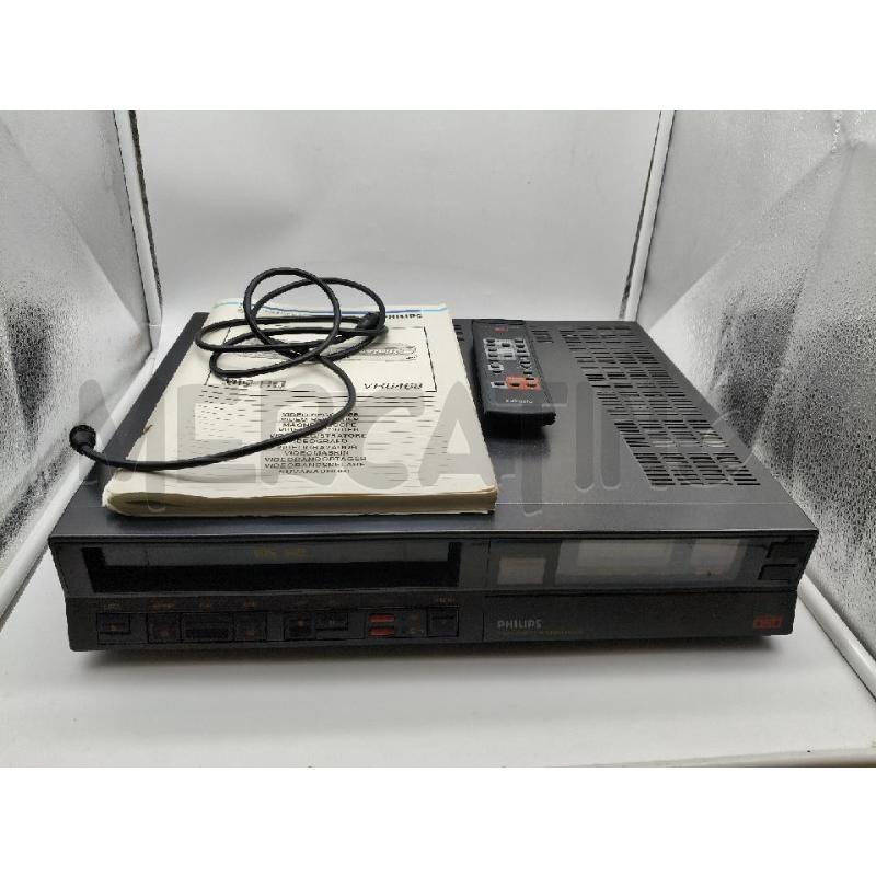 VIDEOREGISTRATORE PHILIPS VR6468 CON TLC | Mercatino dell'Usato Roma talenti 1