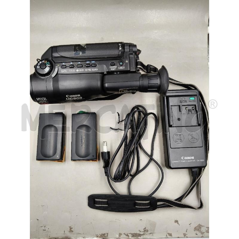 VIDEO CAMERA CANON UC900 CON BORSA E ACCESSORI | Mercatino dell'Usato Roma talenti 1