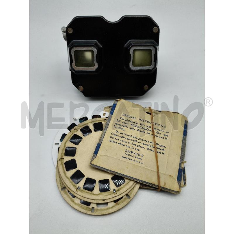 VIEW MASTER DA RIV PIÙ DISCHI | Mercatino dell'Usato Roma talenti 2