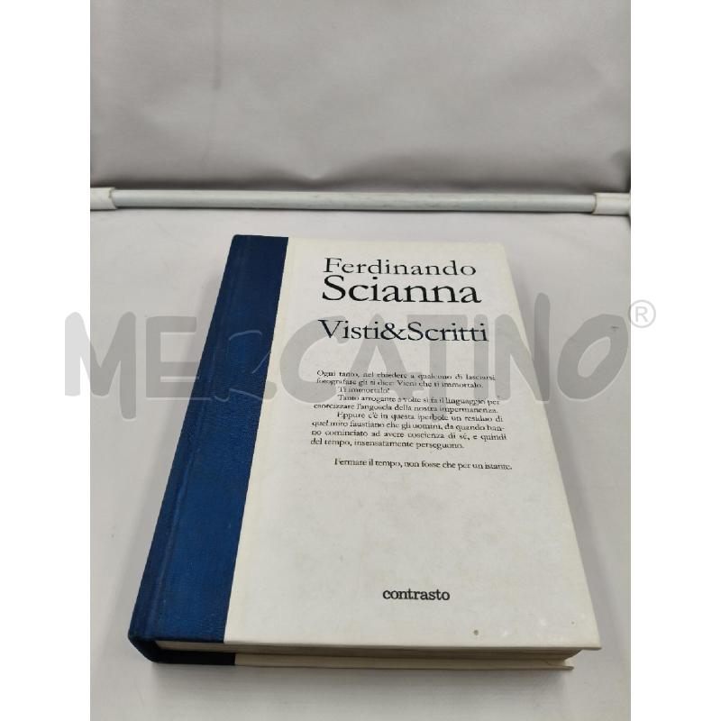 VISTI & SCRITTI FERDINANDO SCIANNA | Mercatino dell'Usato Roma talenti 1