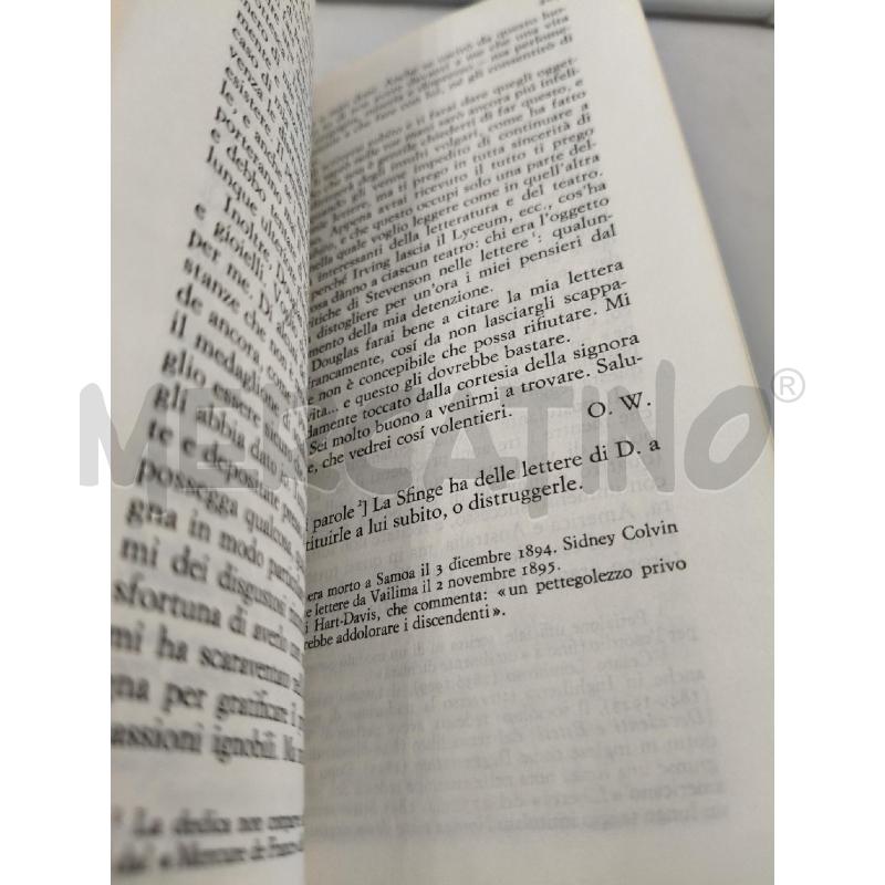 VITA DI OSCAR WILDE ATTRAVERSO LE LETTERE | Mercatino dell'Usato Roma talenti 3