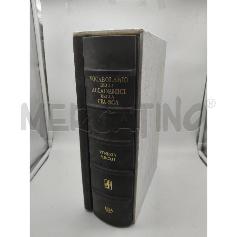 VOCABOLARIO DEGLI ACCADEMICI DELLA CRUSCA ERA EDIZIONI | Mercatino dell'Usato Roma talenti 1