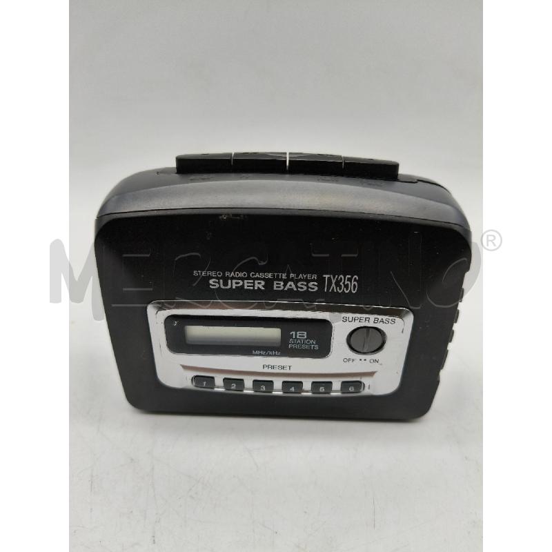 WALKMAN AIWA SUPER BHASS TX356 | Mercatino dell'Usato Roma talenti 1