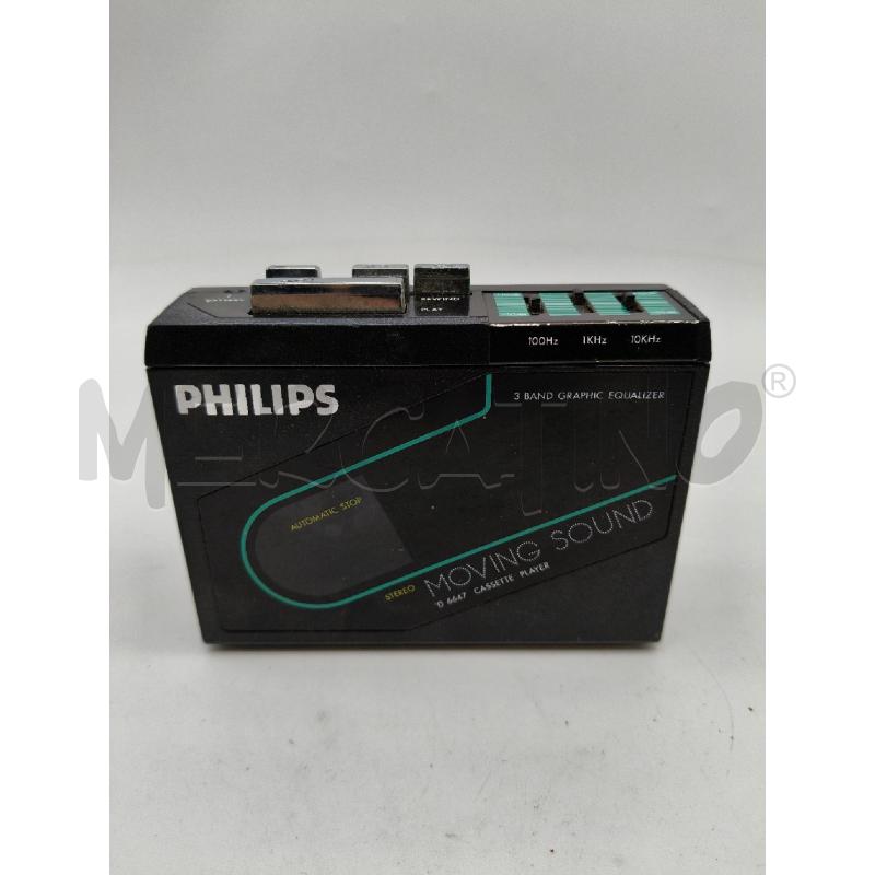 WALKMAN PHILIPS MOVING SOUND D 6647 | Mercatino dell'Usato Roma talenti 1