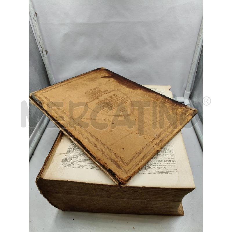 WEBSTER'S IMPERIAL DICTIONARY 1908-9 | Mercatino dell'Usato Roma talenti 4
