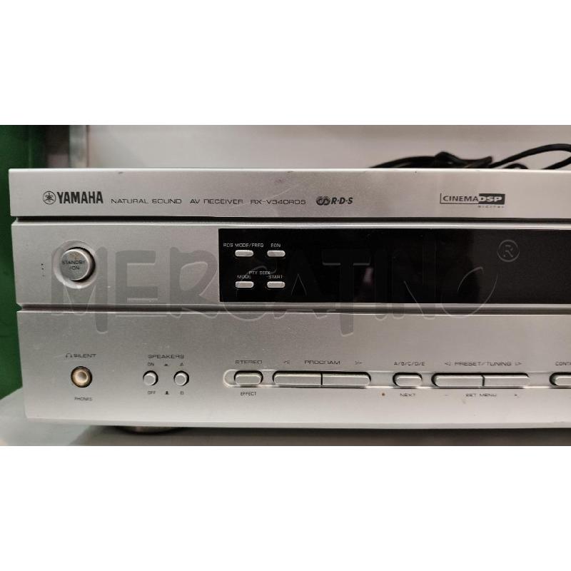 YAMAHA RX-V340RDS AMPLIFICATORE RICEVITORE AV | Mercatino dell'Usato Roma talenti 2