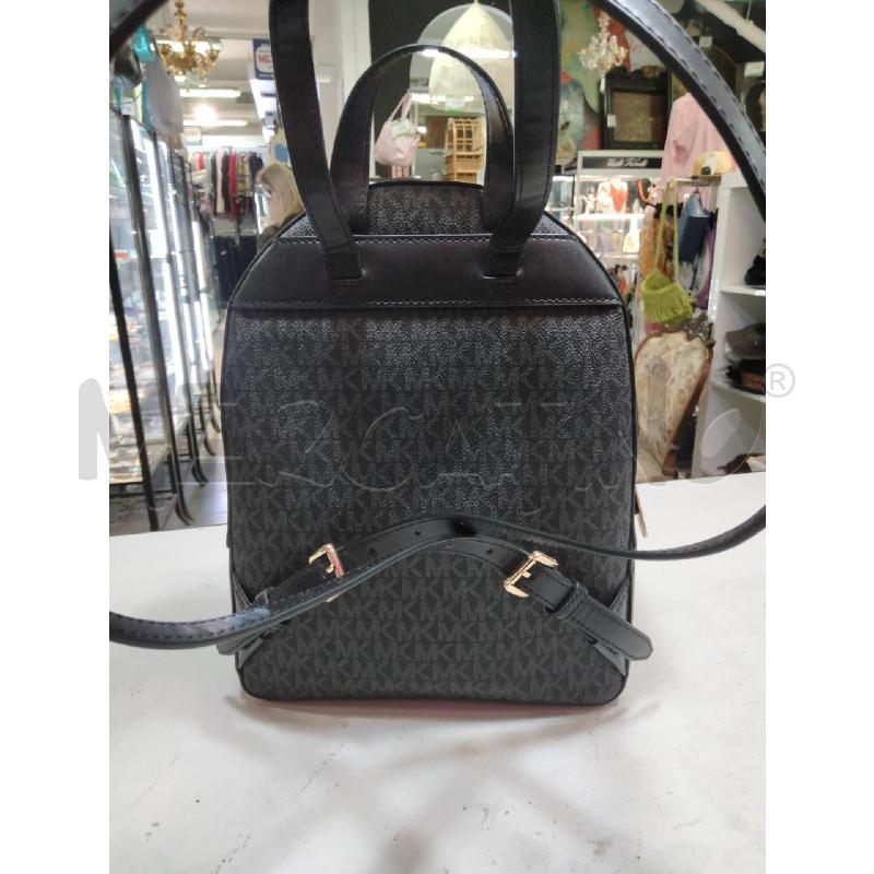 ZAINO MICHAEL KORS NERO GRIGIO MONOGRAM ZIP DOR | Mercatino dell'Usato Roma talenti 4