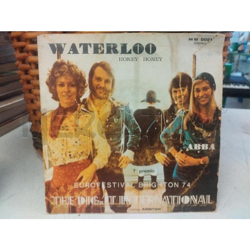 45GIRI ABBA WATERLOO HONEY HONEY | Mercatino dell'Usato Roma zona marconi 1