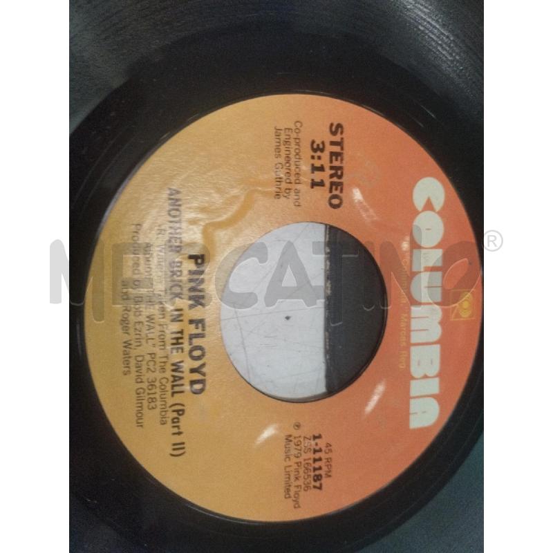 45GIRI PINK FLOYD ANOTHER BRICK IN THE WALL | Mercatino dell'Usato Roma zona marconi 2