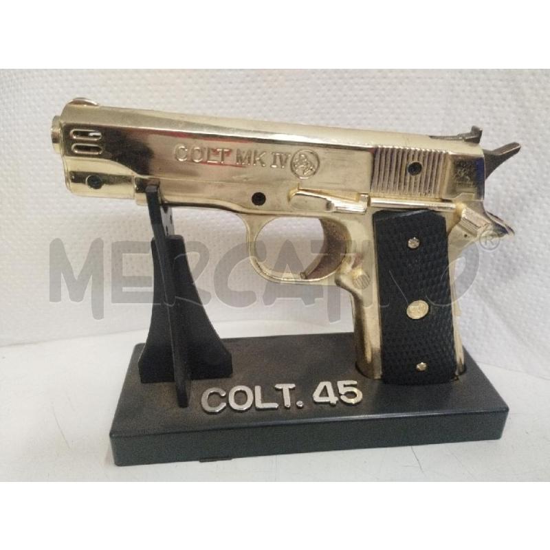 ACCENDINO DA COLLEZIONE PISTOLA COLT 45 | Mercatino dell'Usato Roma zona marconi 1