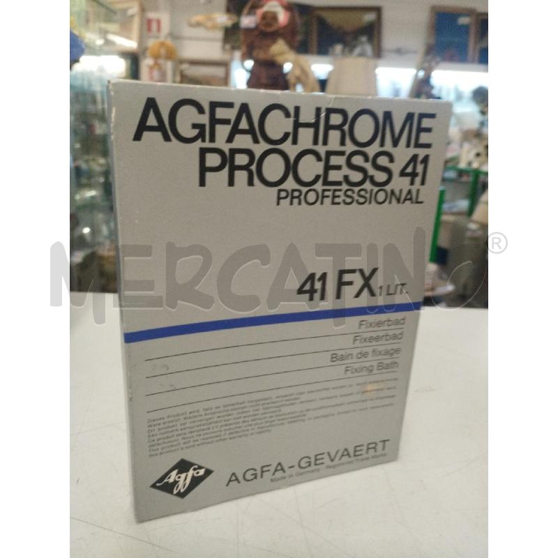 AGFACHROME PROCESSB 41 PROFESSIONAL 41 FX | Mercatino dell'Usato Roma zona marconi 1