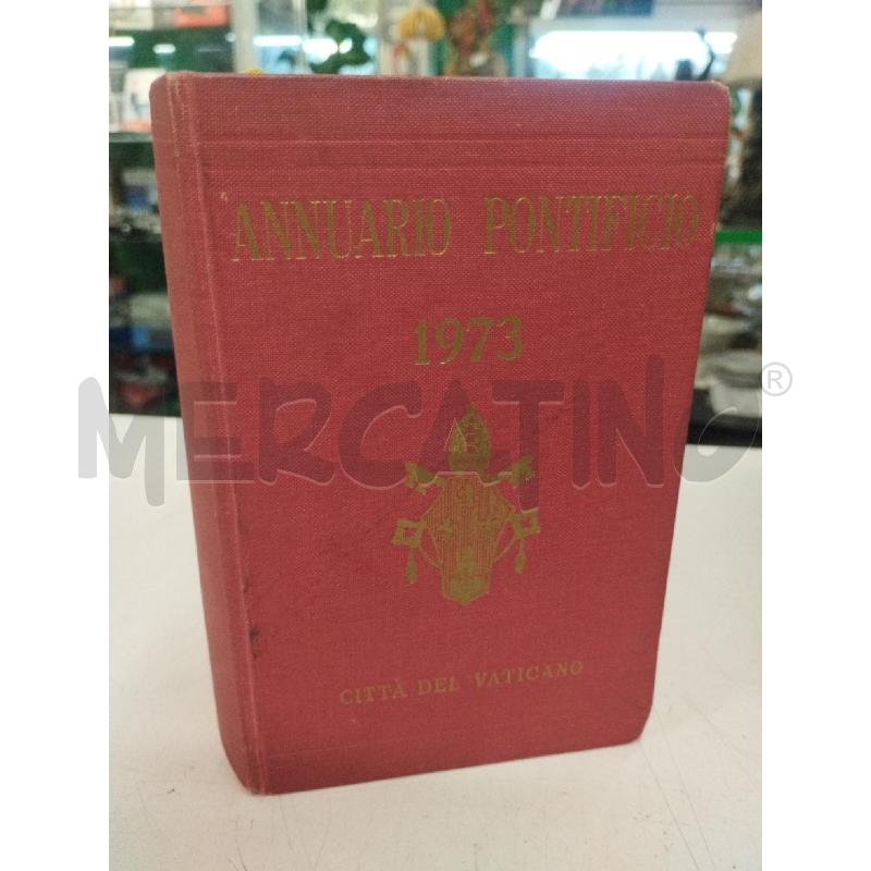 ANNUARIO PONTIFICIO 1973 | Mercatino dell'Usato Roma zona marconi 1
