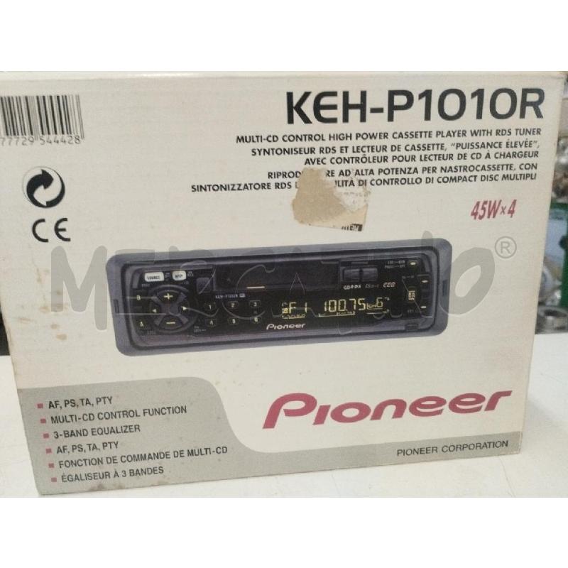 AUTORADIO PIONEER KEH-P1010R CASSETTE | Mercatino dell'Usato Roma zona marconi 5