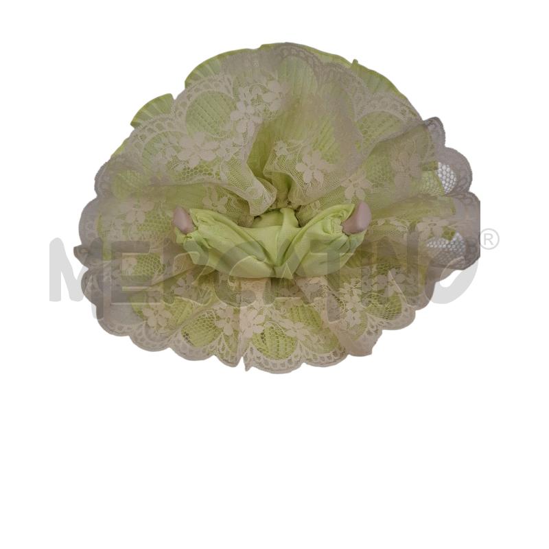 BAMBOLINA CAPODIMONTE VESTITO VERDE PISTACCHIO | Mercatino dell'Usato Roma zona marconi 4