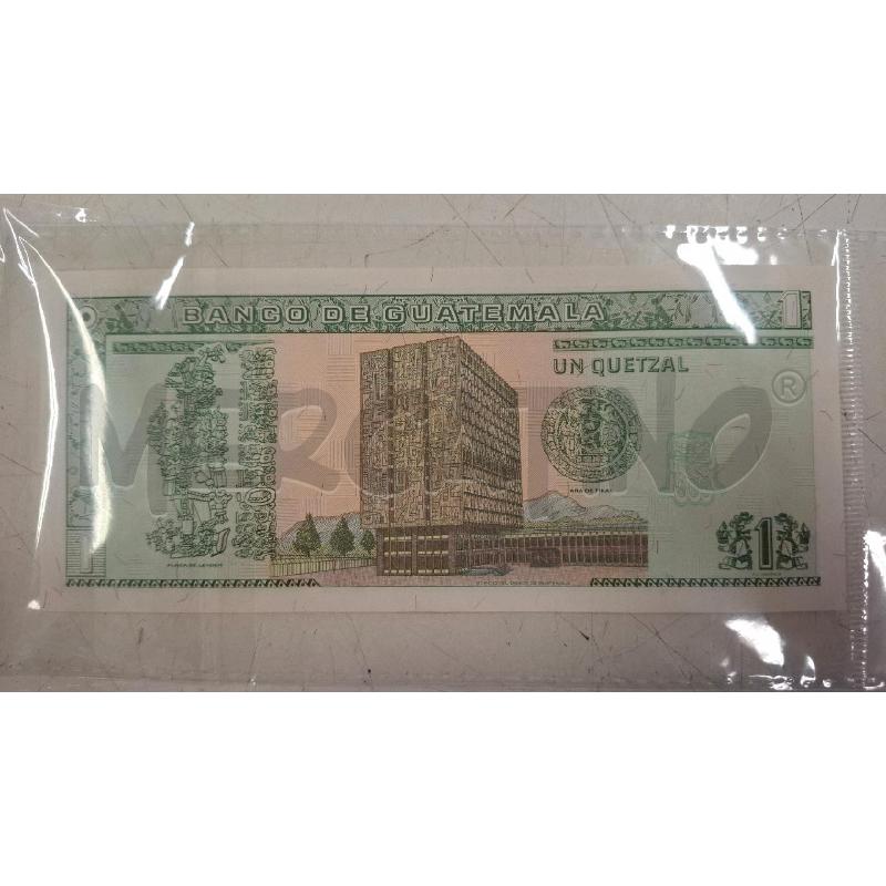 BANCONOTA BANCA DE GUATEMALA 1 QUETZAL | Mercatino dell'Usato Roma zona marconi 2