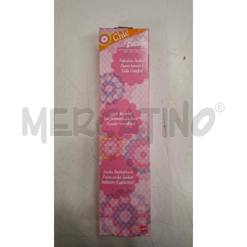 BARBIE CHIC VESTITI AZZURRO FIORI C/SCATOLA | Mercatino dell'Usato Roma zona marconi 2