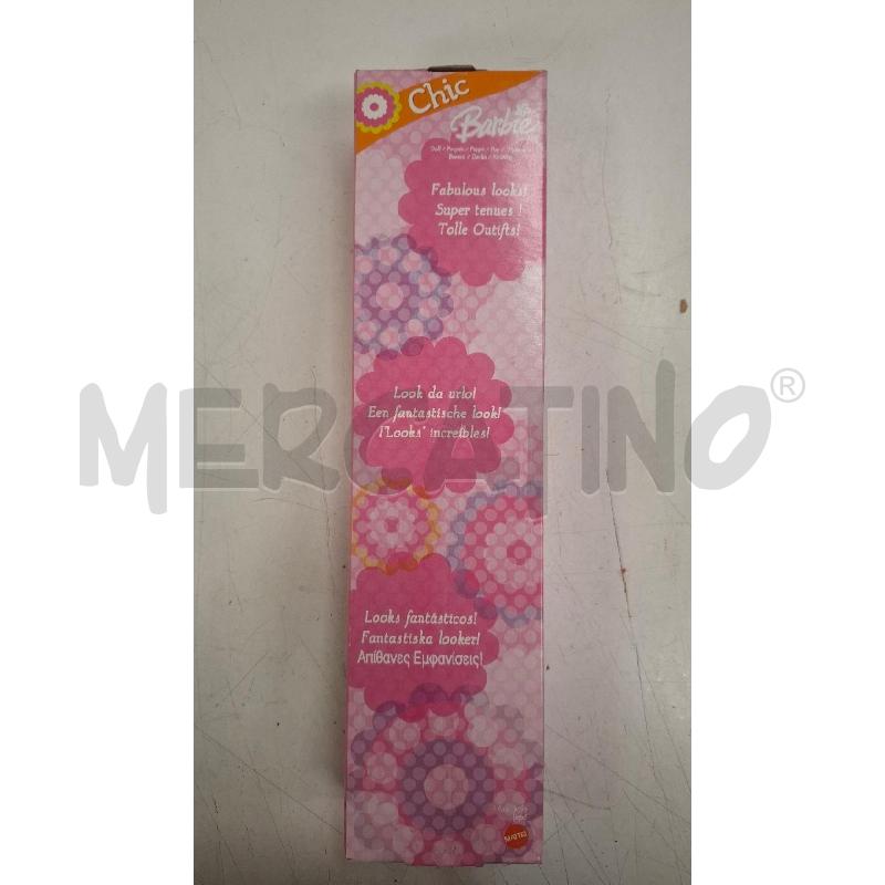 BARBIE CHIC VESTTO ROSA FIORI C/SCATOLA | Mercatino dell'Usato Roma zona marconi 2