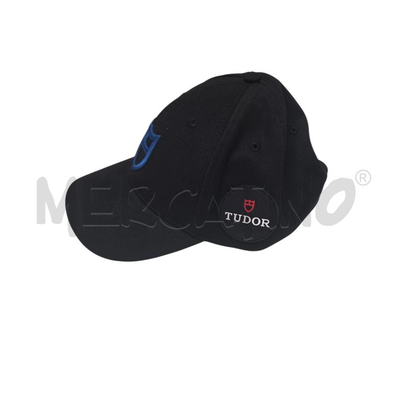 BERRETTO U TUDOR NERO LOGO BLU | Mercatino dell'Usato Roma zona marconi 2