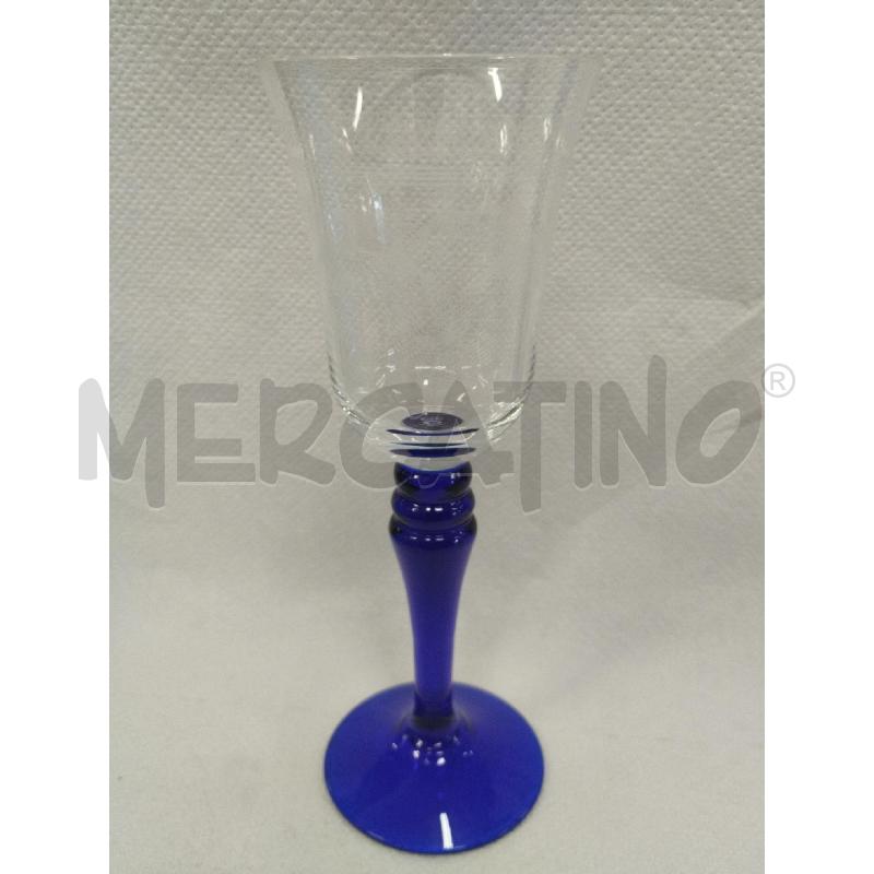 BICCHIERINI PZ. 6 LIQUORE BASE BLU | Mercatino dell'Usato Roma zona marconi 1