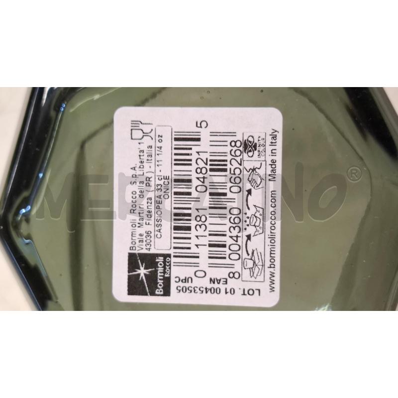BICCHIERI PZ. 12 WHISKY/ACQUA BORMIOLI MOD CASSIOPEA ONICE  | Mercatino dell'Usato Roma zona marconi 4