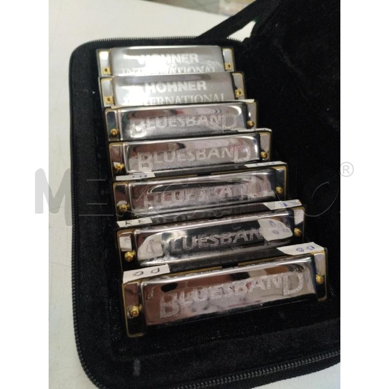 BLUES HARMONICA SET HOHNER 7PZ  | Mercatino dell'Usato Roma zona marconi 2