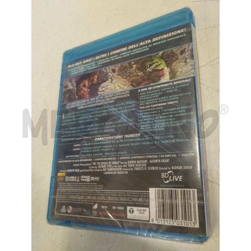 BLURAY IL 7 VIAGGIO DI SINBAD ANNIVERSARY EDITION | Mercatino dell'Usato Roma zona marconi 2
