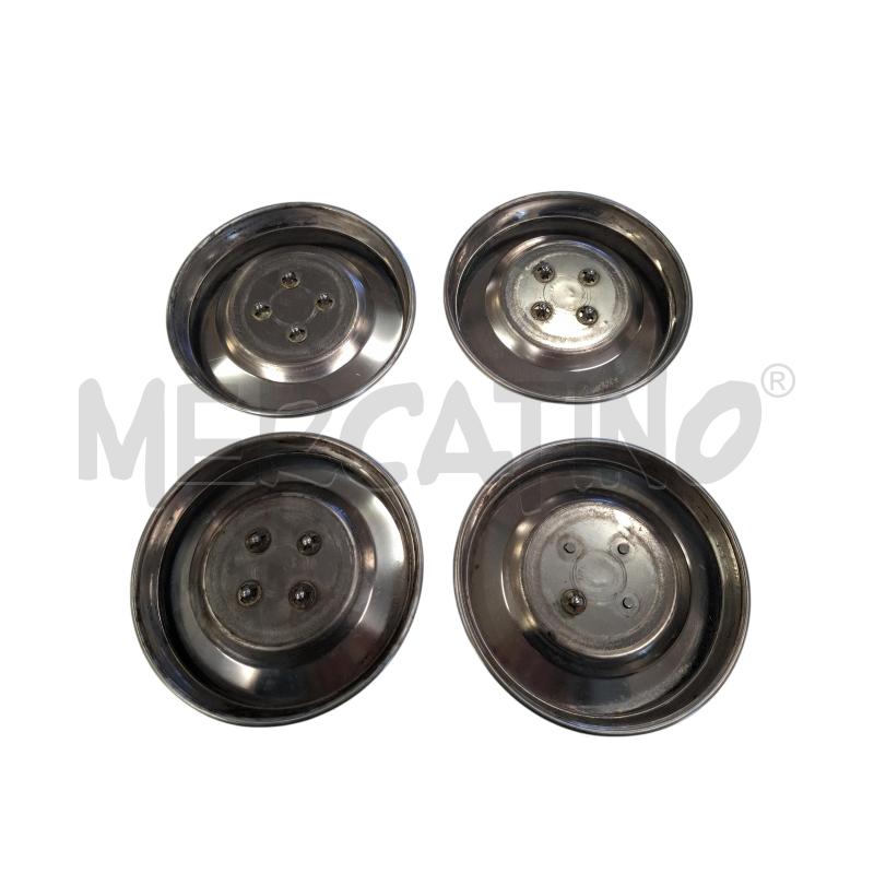 BORCHIE COPRI CERCHI INOX 4 PZ LANCIA BETA  | Mercatino dell'Usato Roma zona marconi 3