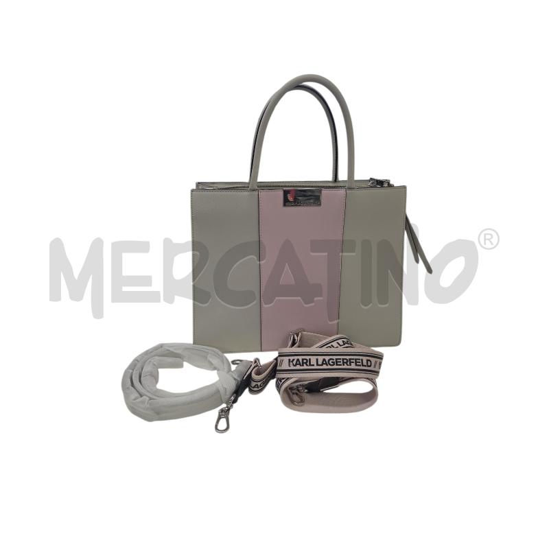 BORSA DONNA KARL LAGERFELD GHIACCIO | Mercatino dell'Usato Roma zona marconi 1