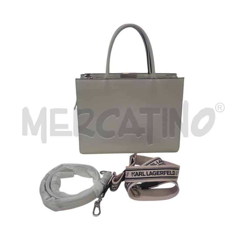 BORSA DONNA KARL LAGERFELD GHIACCIO | Mercatino dell'Usato Roma zona marconi 2
