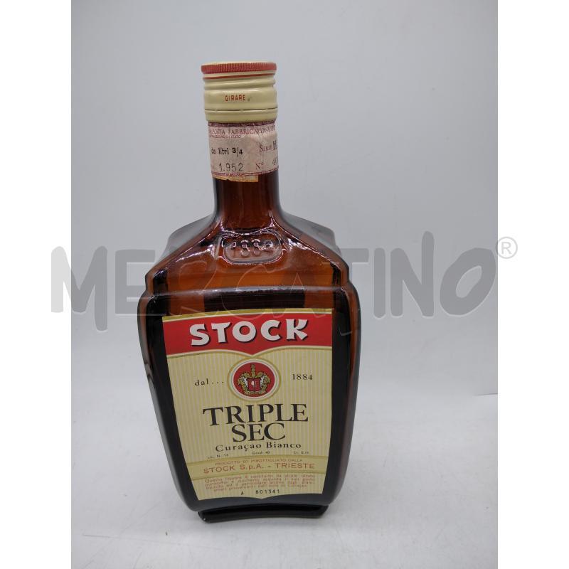 BOTTIGLIA DA COLLEZIONE STOCK TRIPLE SEC | Mercatino dell'Usato Roma zona marconi 1