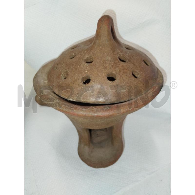 BRUCIATORE TERRACOTTA CARAIBICO | Mercatino dell'Usato Roma zona marconi 1