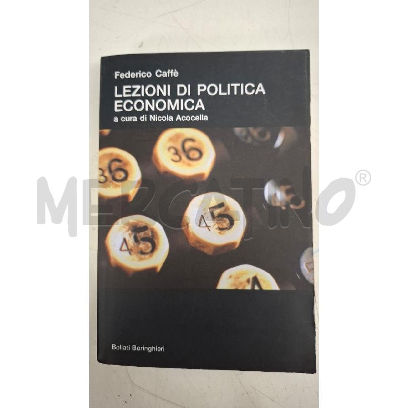 CAFFE' LEZIONI DI POLITICA ECONOMICA | Mercatino dell'Usato Roma zona marconi 1