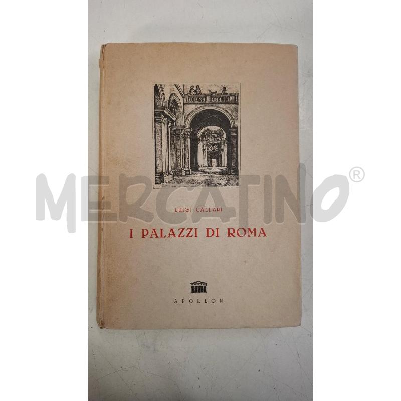 CALLARI I PALAZZI DI ROMA 1944 ED APOLLON  | Mercatino dell'Usato Roma zona marconi 1