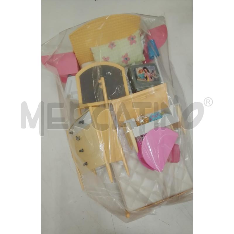 CAMERA DA LETTO BARBIE GIALLA E ROSA | Mercatino dell'Usato Roma zona marconi 1
