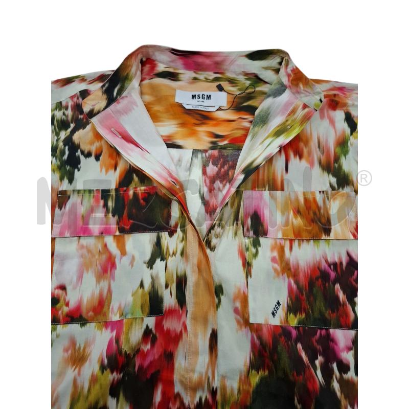 CAMICIA D MSGM MULTICOLOR | Mercatino dell'Usato Roma zona marconi 3