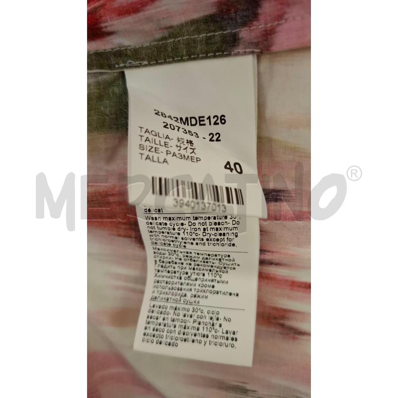 CAMICIA D MSGM MULTICOLOR | Mercatino dell'Usato Roma zona marconi 4