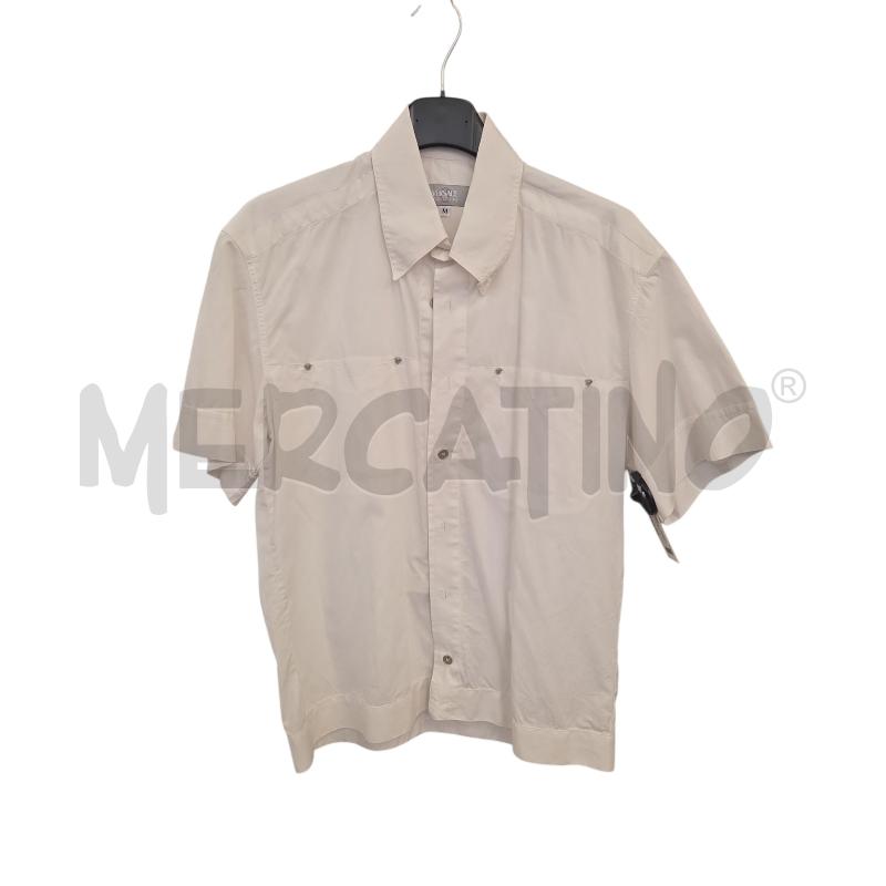 CAMICIA U VERSACE BIANCA  | Mercatino dell'Usato Roma zona marconi 1