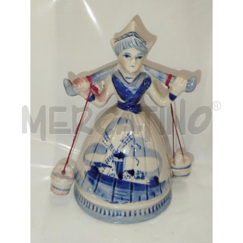 CAMPANELLA OLANDESINA DELFT CM 13 | Mercatino dell'Usato Roma zona marconi 1