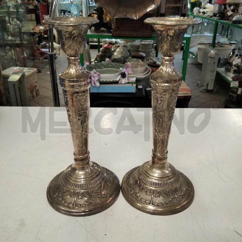 CANDELABRI PZ. 2 JORDAN SHEFFIELD  | Mercatino dell'Usato Roma zona marconi 1