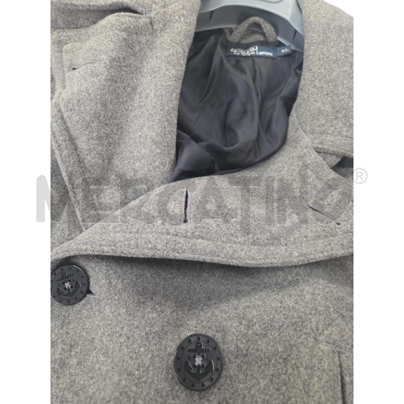CAPPOTTO U RALPH LAUREN GRIGIO | Mercatino dell'Usato Roma zona marconi 3