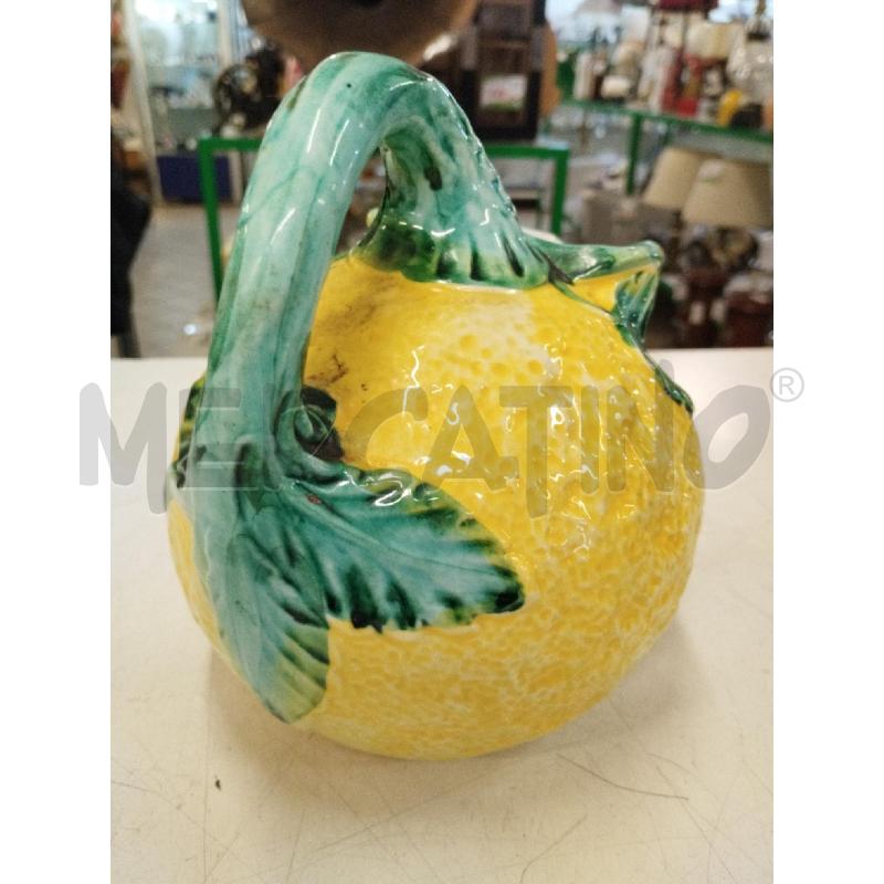 CARAFFA LIMONE CERAMICA | Mercatino dell'Usato Roma zona marconi 2