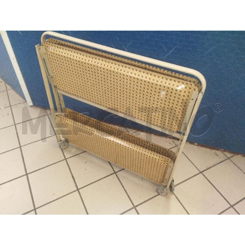 CARRELLO PIEGHEVOLE TIPO RATTAN SPEEDY ITALY | Mercatino dell'Usato Roma zona marconi 3