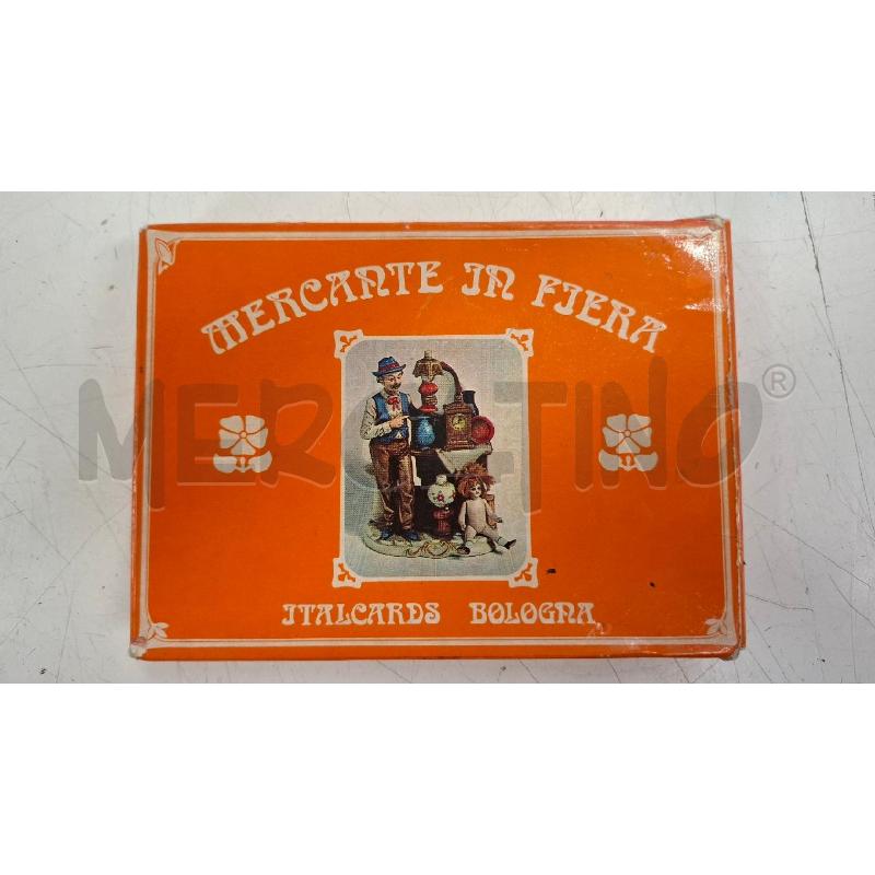 CARTE DA GIOCO VINTAGE MERCANTE IN FIERA ITALCARDS BOLOGNA | Mercatino dell'Usato Roma zona marconi 1