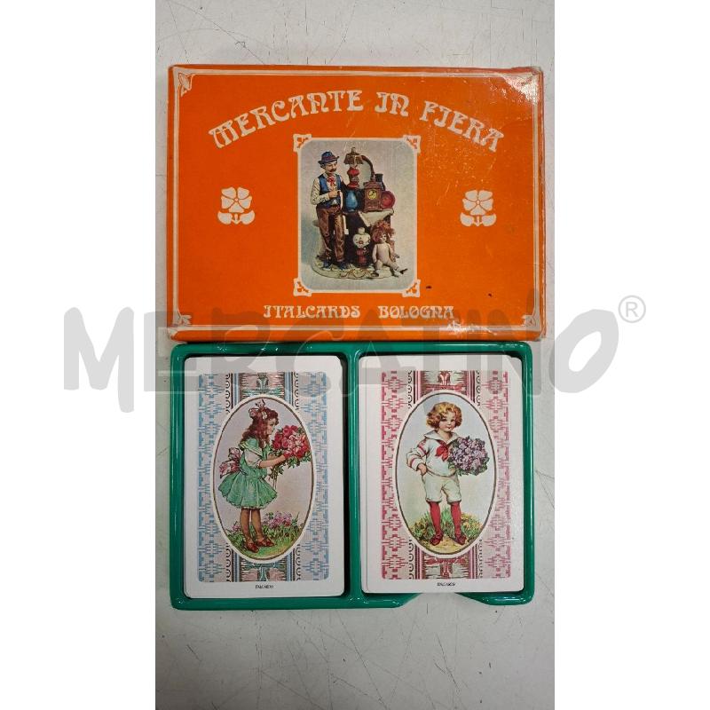 CARTE DA GIOCO VINTAGE MERCANTE IN FIERA ITALCARDS BOLOGNA | Mercatino dell'Usato Roma zona marconi 2