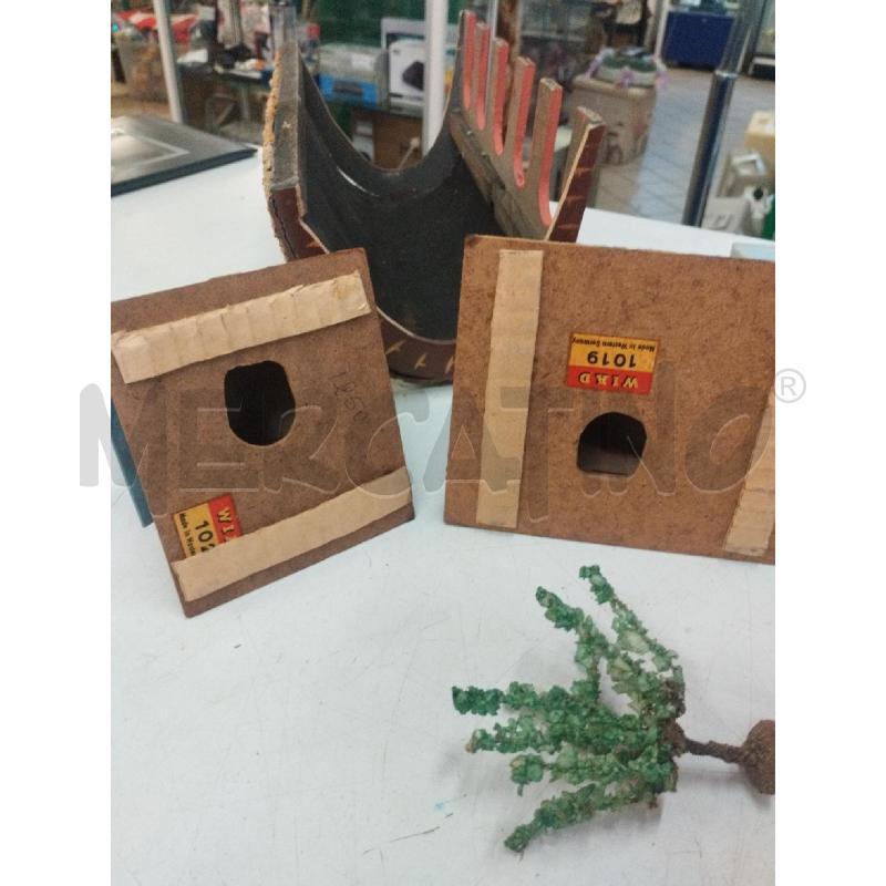CASETTE 2 PZ CON GALLERIA TRENINO VINTAGE | Mercatino dell'Usato Roma zona marconi 3