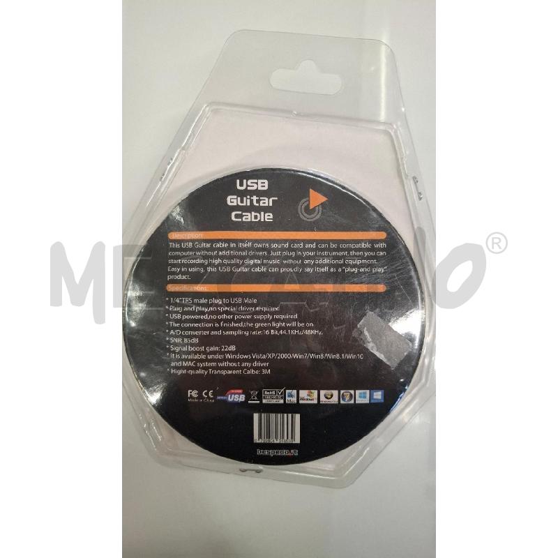 CAVO INTERFACCIA USB JACK PER CHITARRA BESPECO SIGILL | Mercatino dell'Usato Roma zona marconi 2