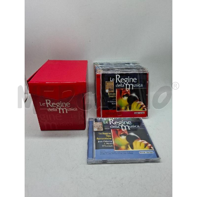 CD COFANETTO 10 CD LE REGINE DELLA MUSICA  | Mercatino dell'Usato Roma zona marconi 1