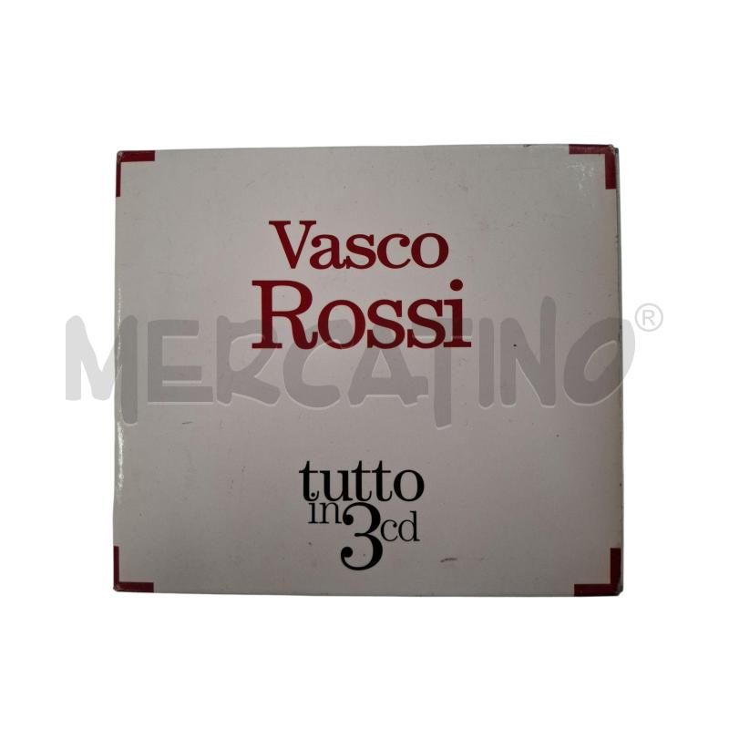 CD COFANETTO VASCO ROSSI TUTTO IN 3 CD | Mercatino dell'Usato Roma zona marconi 1